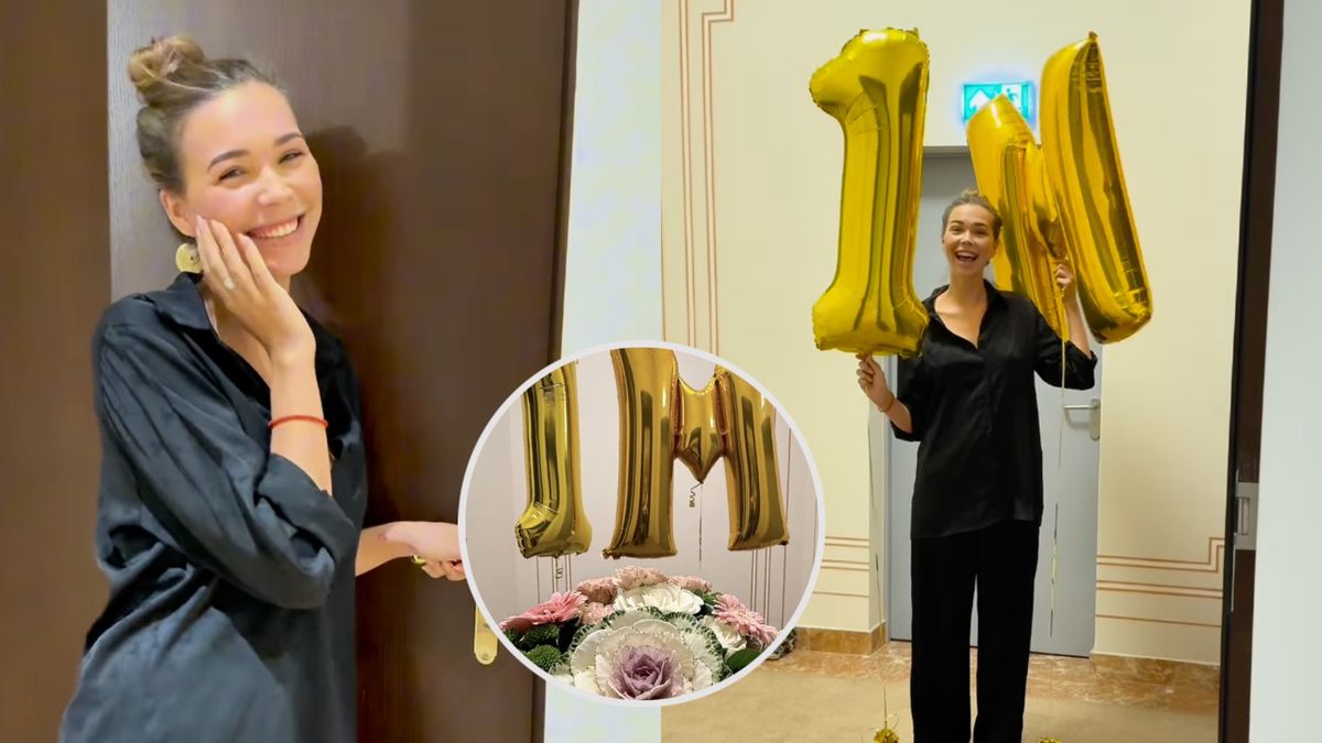 Baron sprawił Sandrze Kubickiej prezent