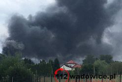 Pożar w Małopolsce. Słup dymu i apel władz. "Zamknijcie okna"