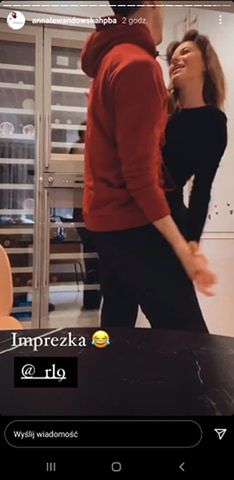 Anna i Robert Lewandowski - tańczą do przeboju Whitney Houston