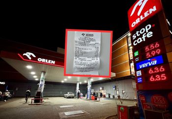 Zaskoczenie przy kasie. Pokazała paragon z ORLENU. "Nie czekamy"
