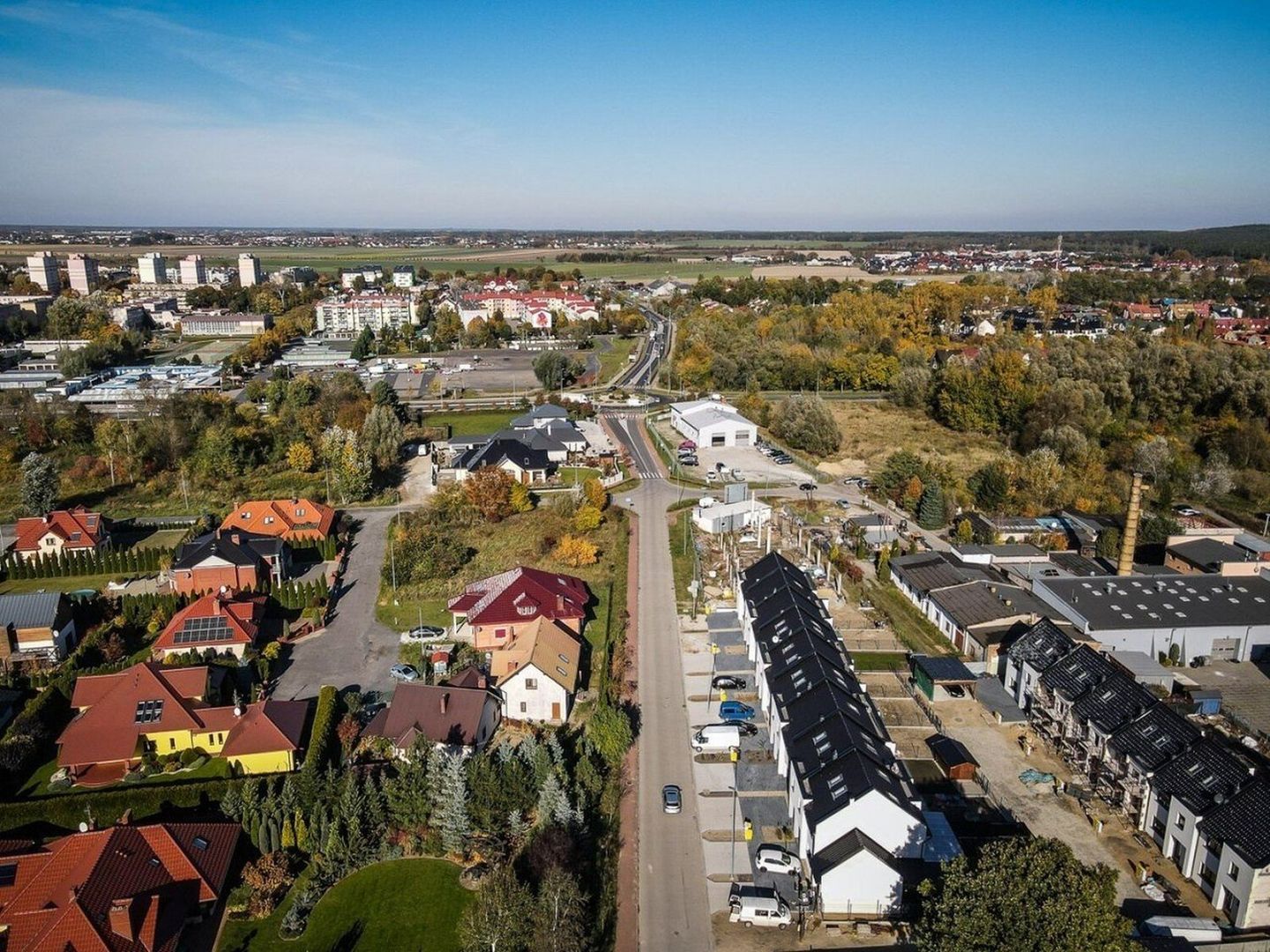 Łącznik pomiędzy szpitalem a rondem Roszarnia