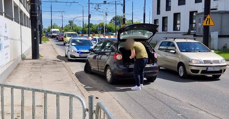 Pojechał na "czołówkę". Wszyscy byli zdziwieni powodem
