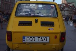 Nietypowy "maluch". Jeździ po Warszawie bez paliwa