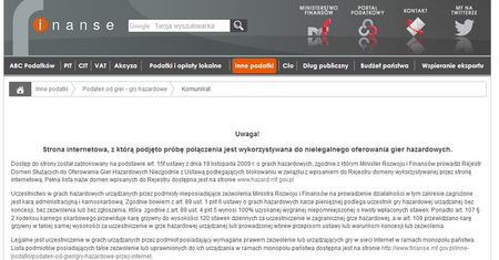 Ministerstwo Finansów chce blokować nielegalne strony. Zaczęło od... siebie