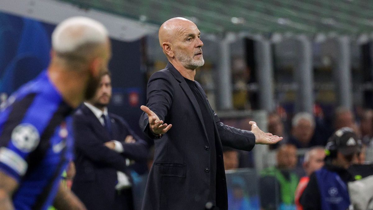 PAP/EPA / MATTEO BAZZI / Na zdjęciu: Stefano Pioli