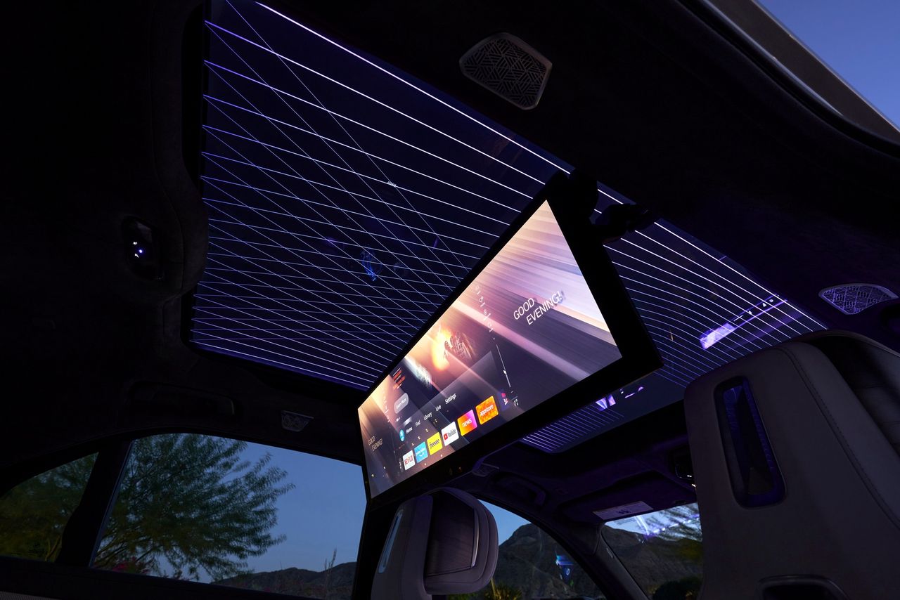 Wnętrze BMW i7