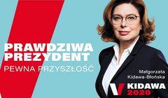 „Prawdziwa prezydent, pewna przyszłość” hasłem wyborczym Małgorzaty Kidawy-Błońskiej