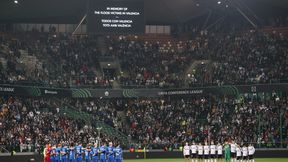 Minuta ciszy przed meczem Legii. Oto powód
