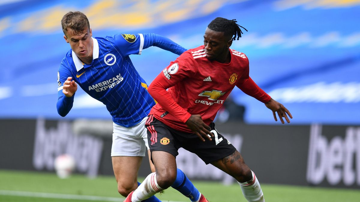 Zdjęcie okładkowe artykułu: PAP/EPA / Glyn Kirk / Na zdjęciu: Solly March (z lewej) oraz Aaron Wan-Bissaka