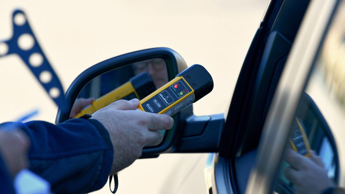 PAP / Na zdjęciu: kontrola policji