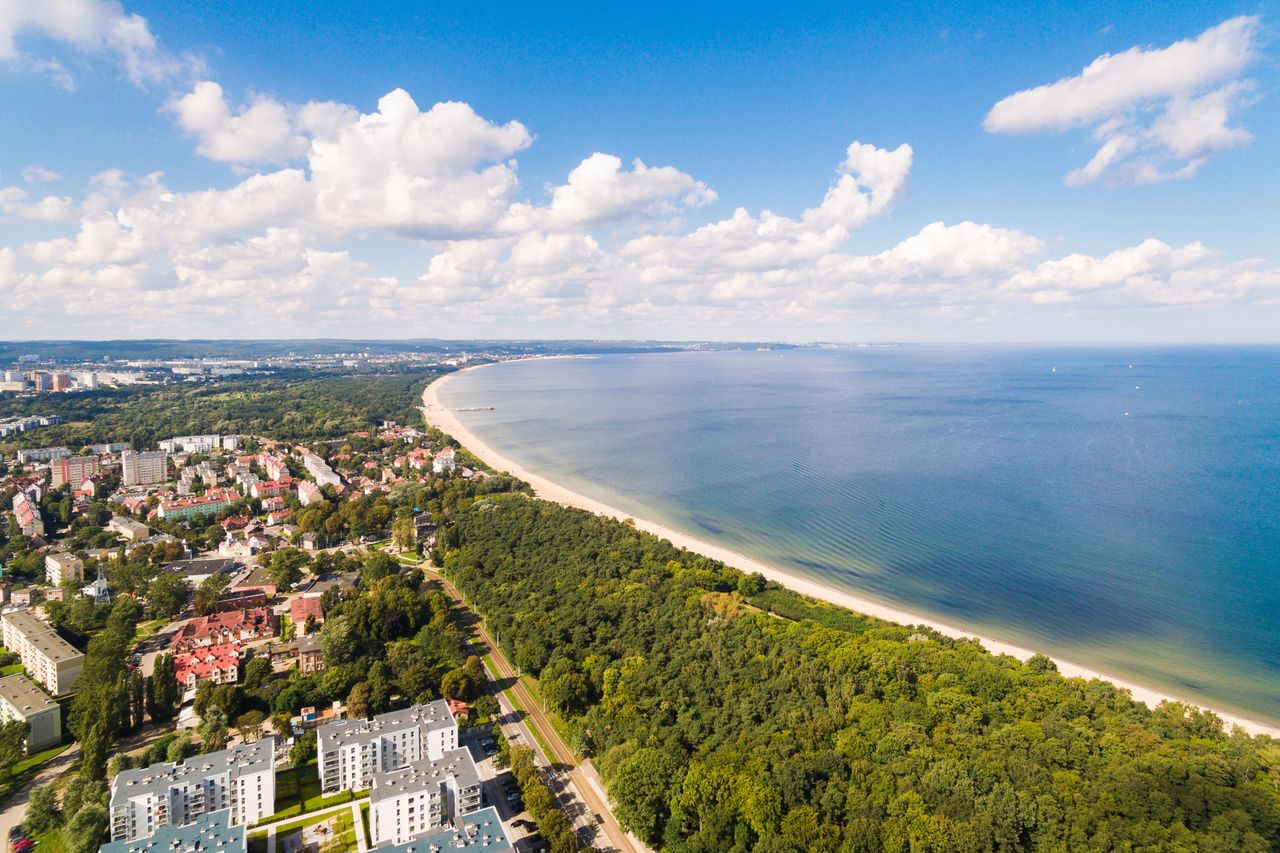 gdańsk morze plaża