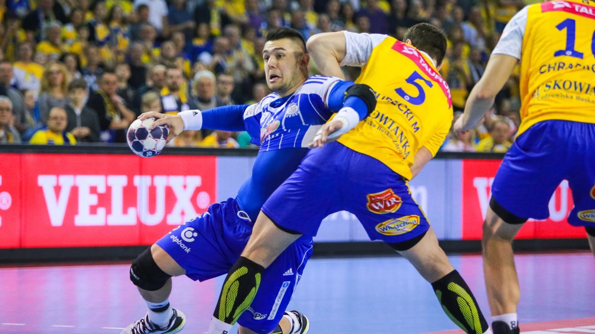 WP SportoweFakty / TOMASZ FĄFARA / Bence Banhidi w meczu z PGE VIVE