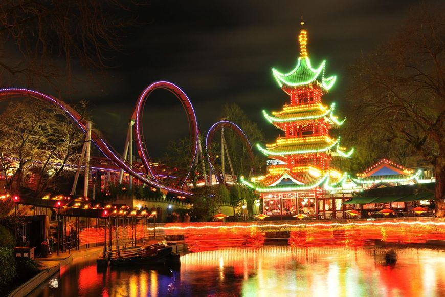 Tivoli Gardens w Danii Najciekawsze parki rozrywki w Europie WP