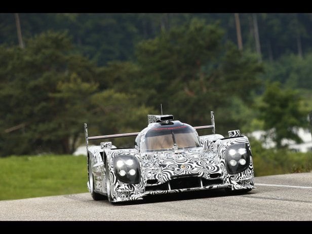 Porsche LMP1 na torze! [wyścigi]