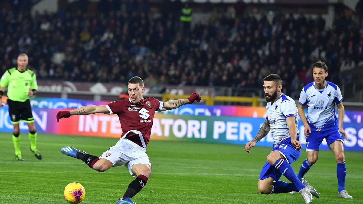 Zdjęcie okładkowe artykułu: PAP/EPA / Alessandro Di Marco / Na zdjęciu: mecz Torino - Sampdoria