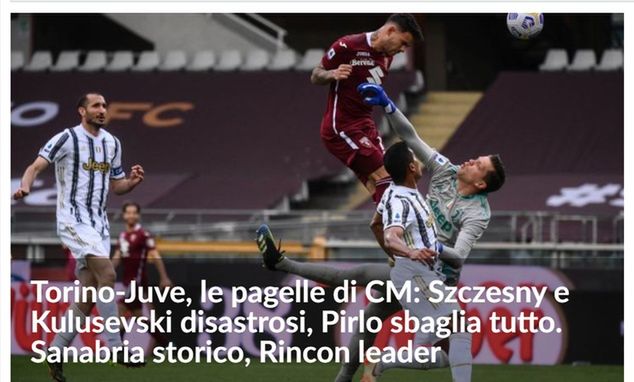 Screen ze strony calciomercato.com