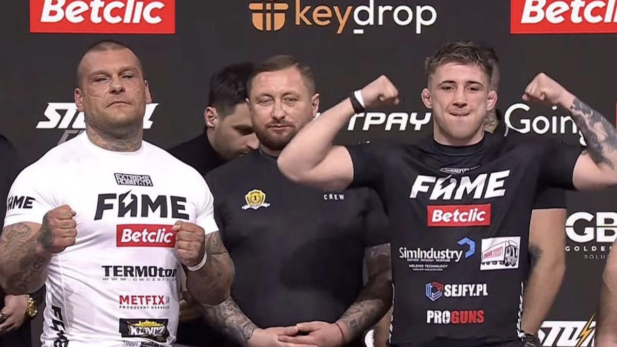 Norman Parke (z prawej) chce pasa Fame MMA 