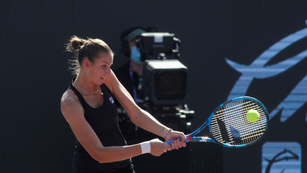 PAP/EPA / Francisco Guasco / Na zdjęciu: Karolina Pliskova
