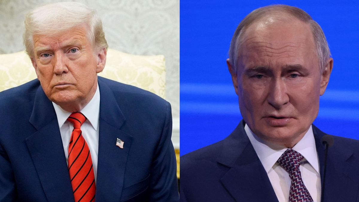 Getty Images / Od lewej: Donald Trump i Władimir Putin