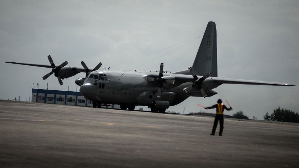 Samolot C-130 rozbił się na Filipinach (zdjęcie ilustracyjne)