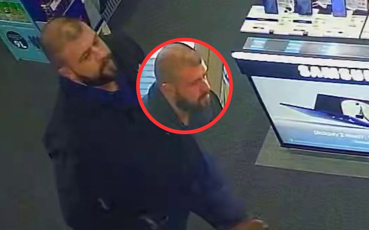 Kradzież pod Poznaniem. Opublikowano wizerunek mężczyzny