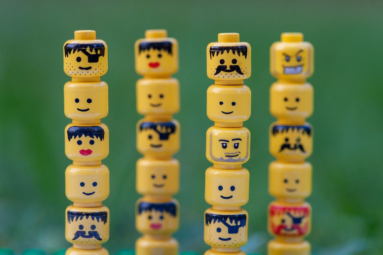 Dziurka w klockach LEGO powstała dla bezpieczeństwa dzieci. Fot. Pixabay