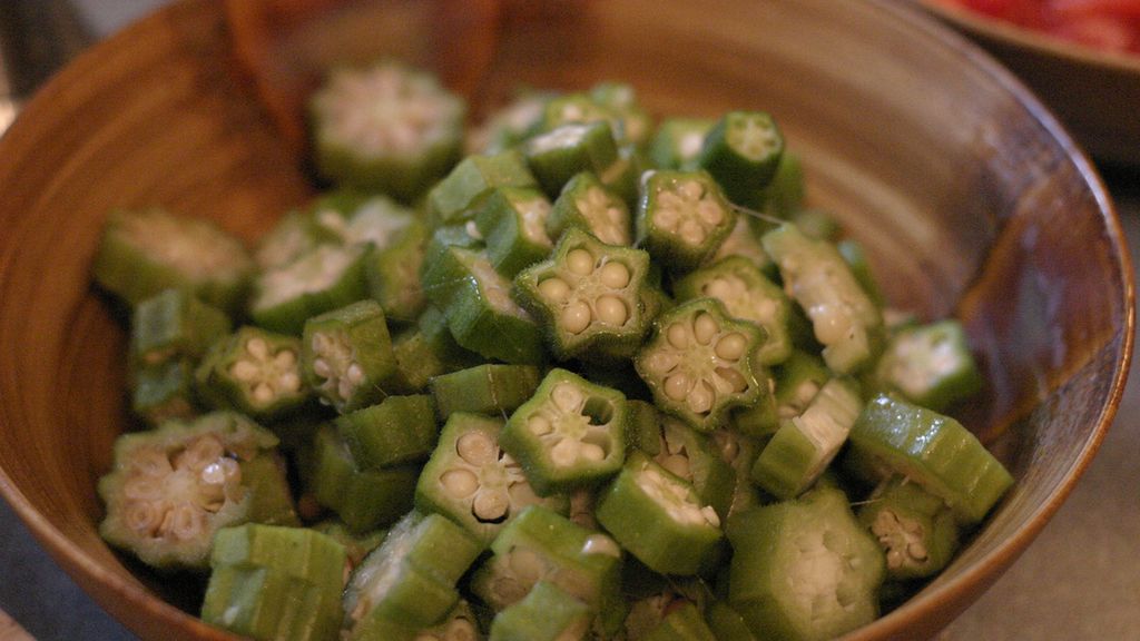 Mrożona okra (róża chińska)