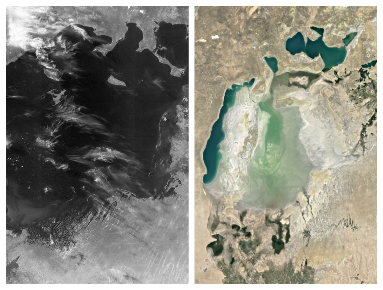 Zdjęcie dnia. Jezioro Aralskie znika na naszych oczach