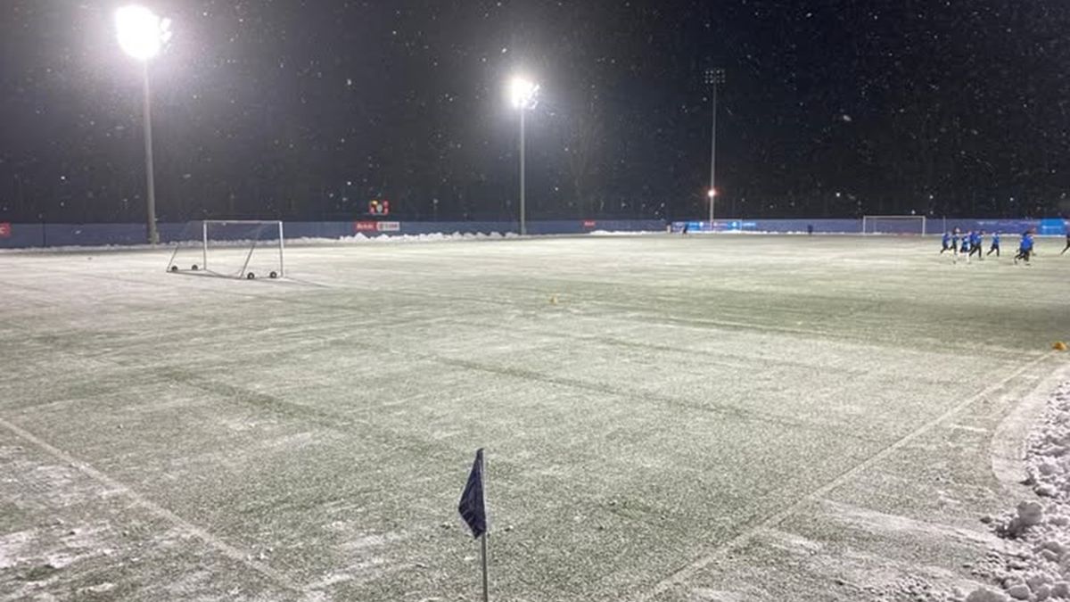 Facebook / KKS Kalisz / Na zdjęciu: murawa na stadionie w Częstochowie