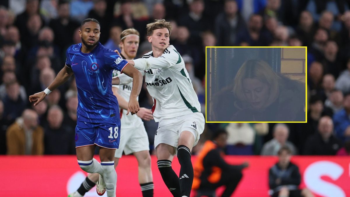   / PAP/Leszek Szymański i https://x.com/polsatsport / Na zdjęciu: Madonna pojawiła się na meczu Chelsea - Legia