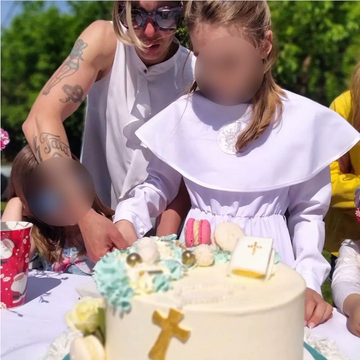 Zofia Klepacka posłała córkę do Pierwszej Komunii