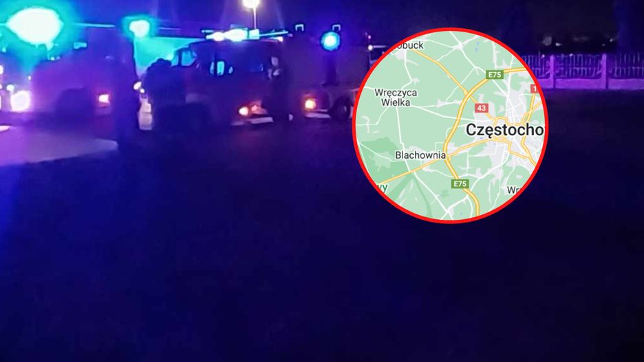 Nocna akcja służb pod Częstochową