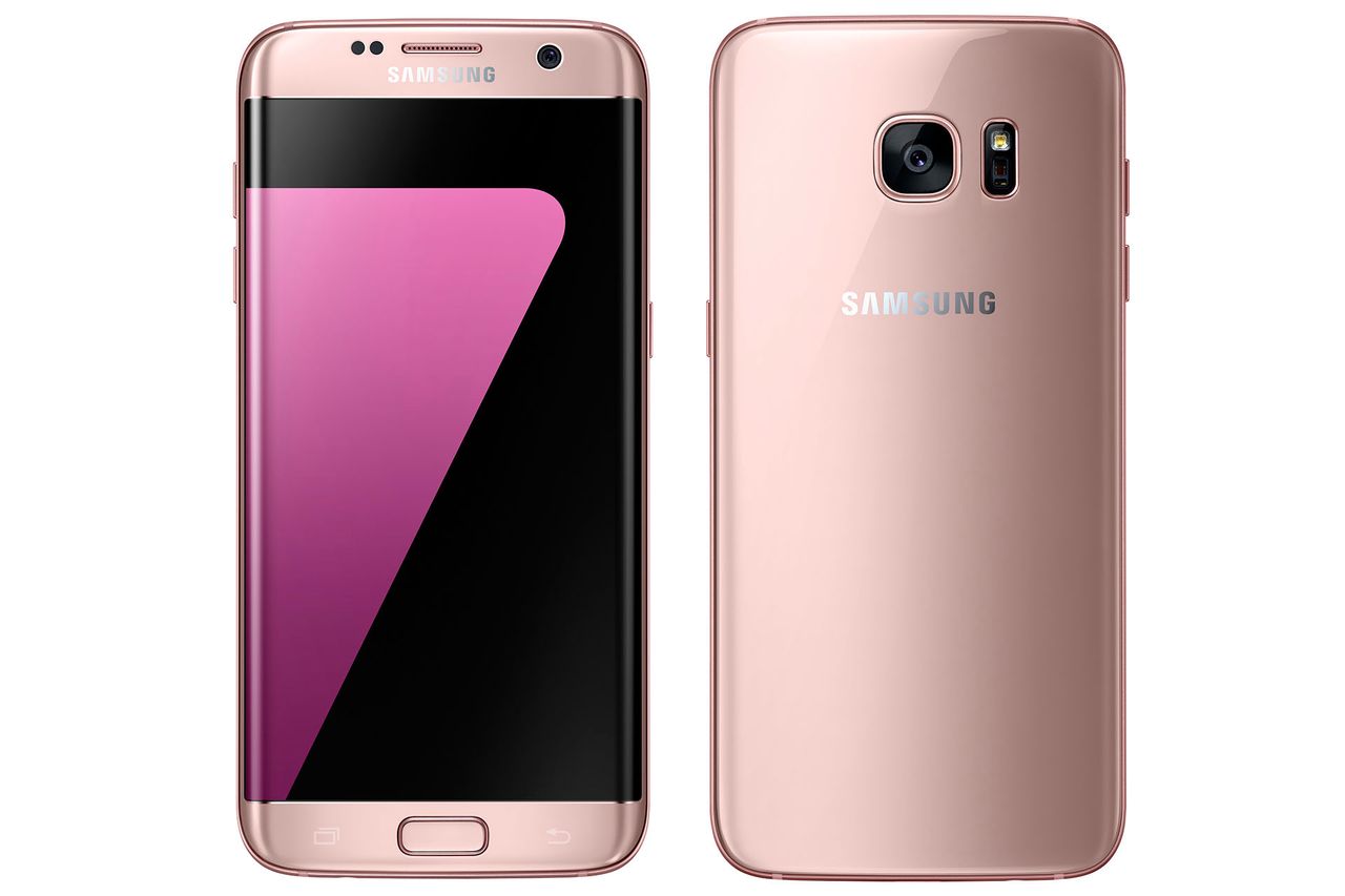 Galaxy S7 edge w kolorze Pink Gold