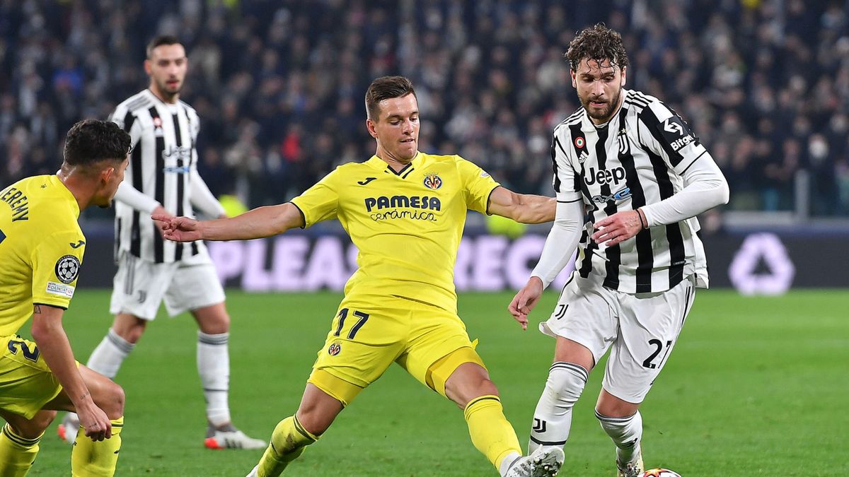 PAP/EPA / ALESSANDRO DI MARCO / Manuel Locatelli (P) i Giovani Lo Celso w akcji