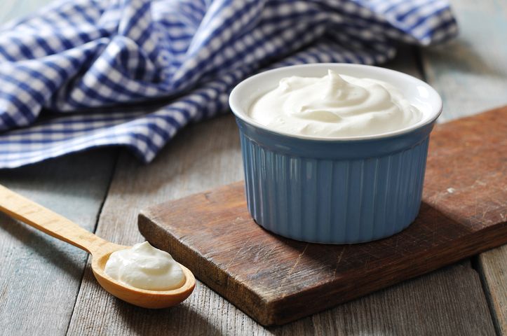 Jogurt grecki waniliowy bez zawartości tłuszczu