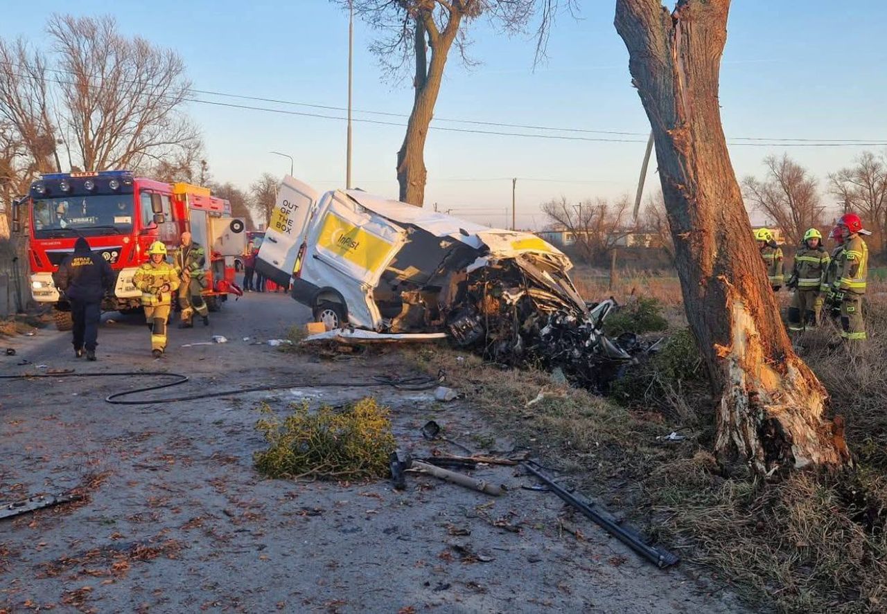 Zginął w wypadku. Nie znają tożsamości. "Charakterystyczny tatuaż"