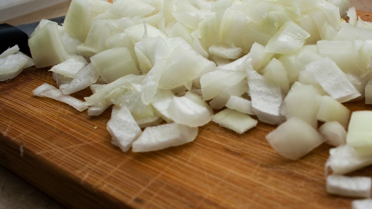 Mrożona krojona cebula