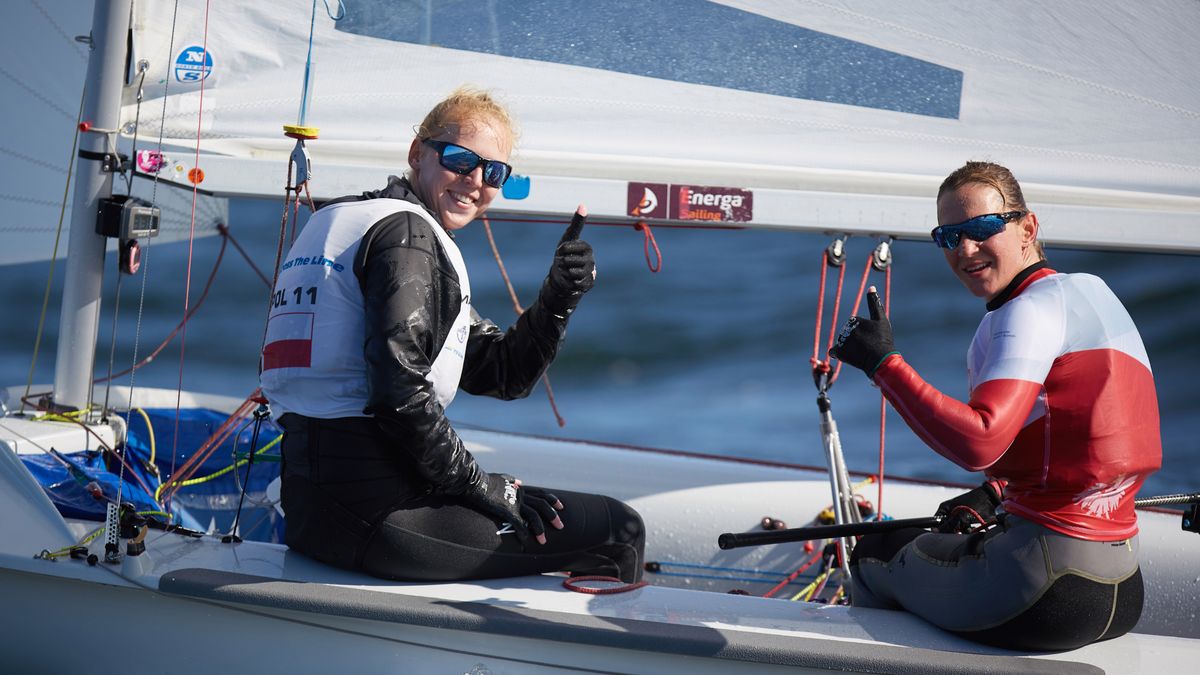 Materiały prasowe / Jacek Kwiatkowski / PZŻ / Na zdjęciu: Irmina Mrózek Gliszczynska (L) i Agnieszka Skrzypulec (P)