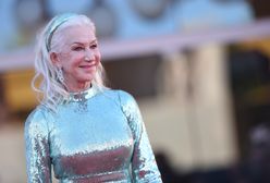 76-letnia Helen Mirren w cekinowej sukni. Aktorka zachwyciła na festiwalu w Wenecji
