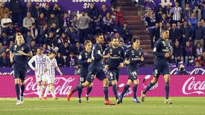 Primera Division: szalony mecz w Valladolid. Real Madryt pocieszył się po odpadnięciu z Ligi Mistrzów