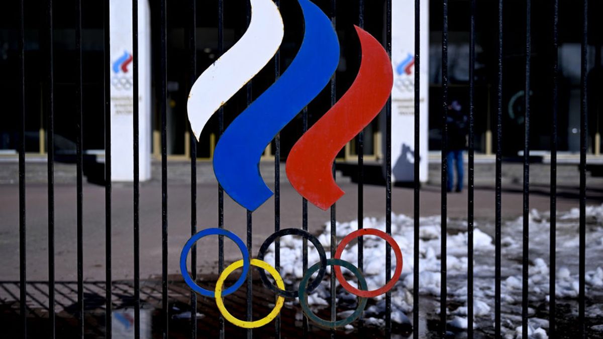 Zdjęcie okładkowe artykułu: Getty Images / Sefa Karacan/Anadolu / Na zdjęciu: logo rosyjskiego komitetu olimpijskiego