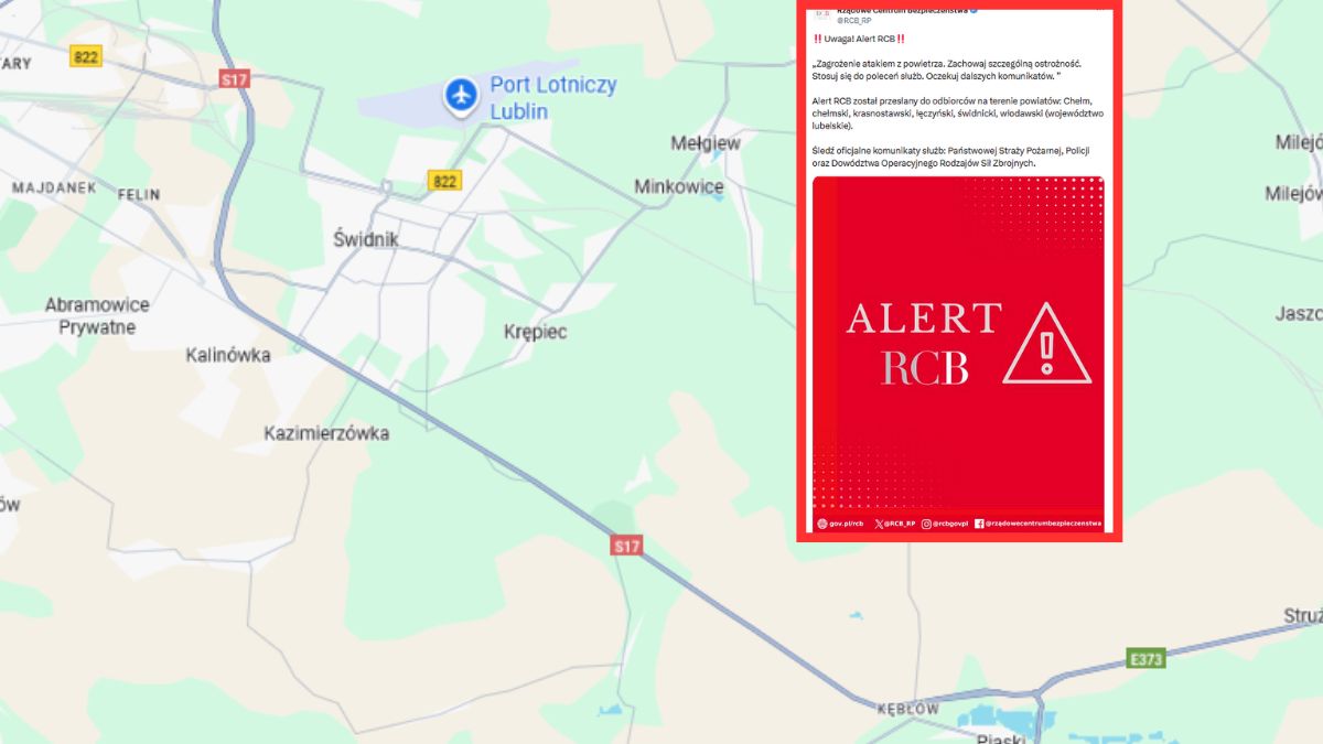 Alarm RCB w woj. lubelskim