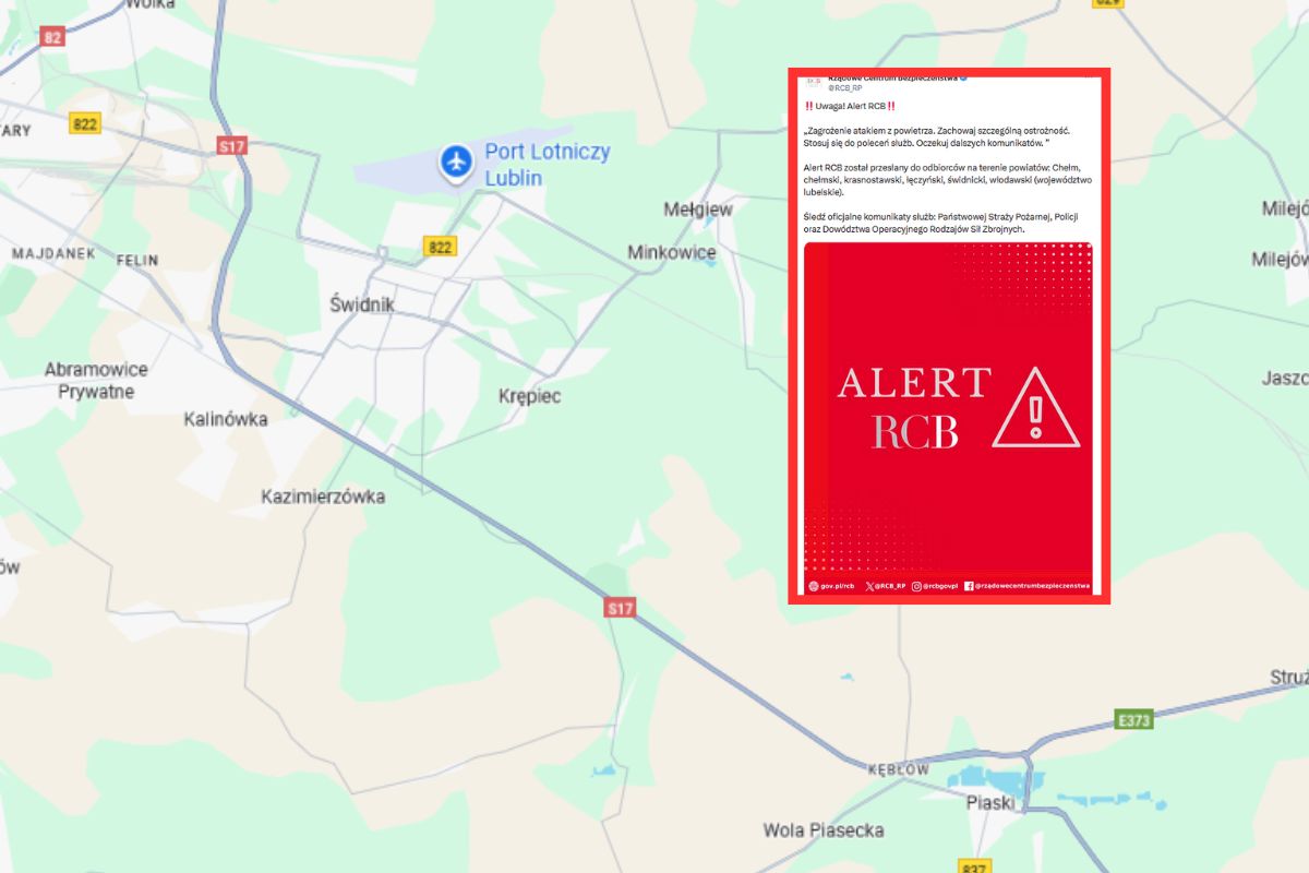 Syreny ostrzegawcze w woj. lubelskim. "Zagrożenie atakiem"