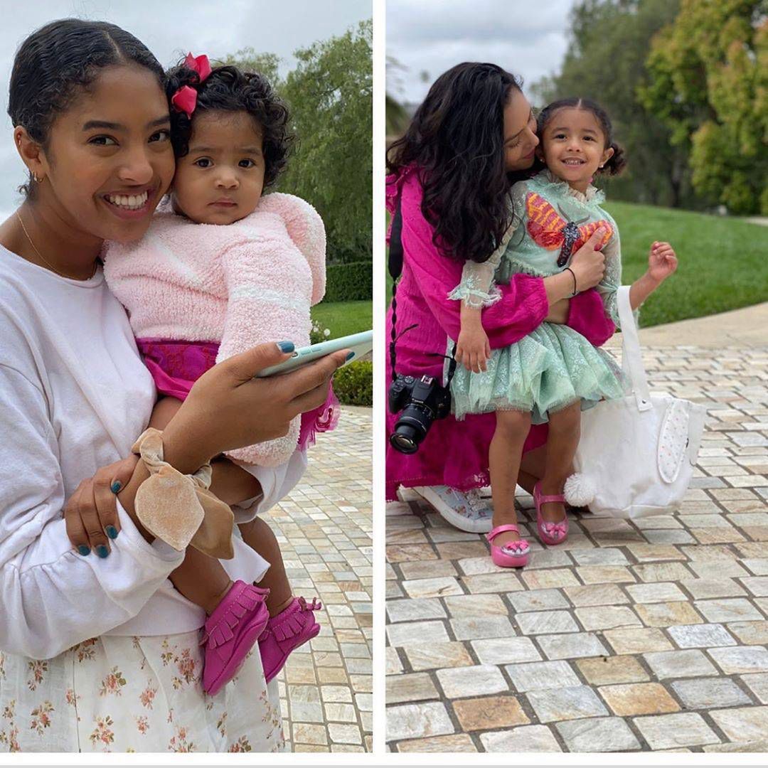 Vanessa Bryant - Wielkanoc z córkami