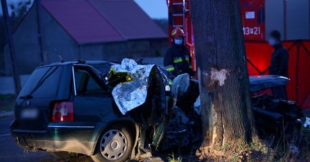 Lubuskie. Tragiczny wypadek. Dwie osoby nie żyją
