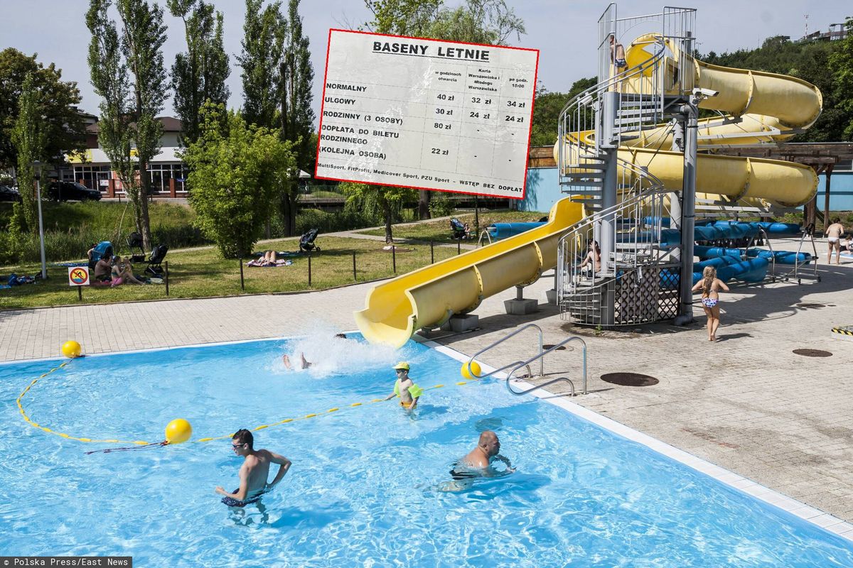 Ile kosztują bilety wstępu na baseny odkryte w Polsce?