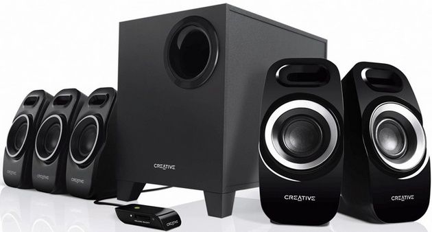 Creative Inspire T6300 głośniki wygląd