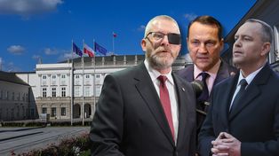Braun z zaproszeniem od Nawrockiego. Sikorski grzmi. "Ruskie onuce"