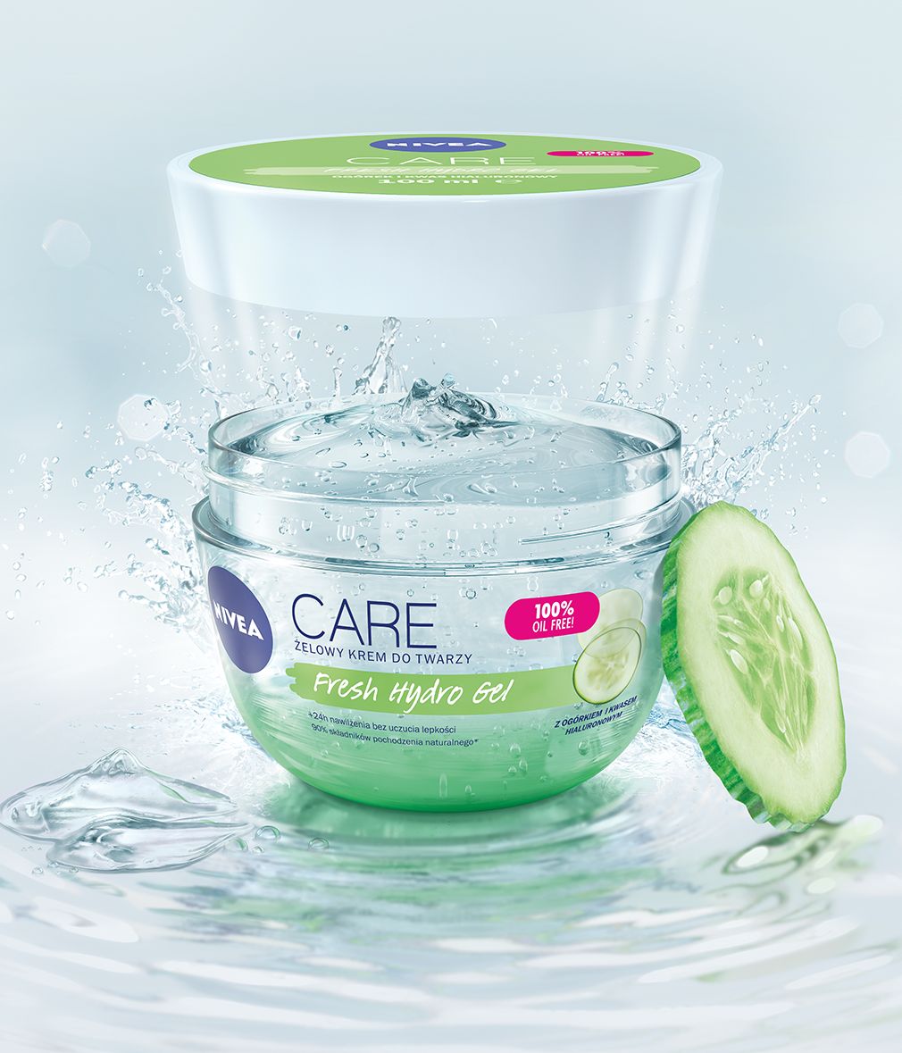 MOC OGÓRKOWEGO NAWILŻENIA Z NOWYM ŻELOWYM KREMEM NIVEA CARE FRESH HYDRO GEL