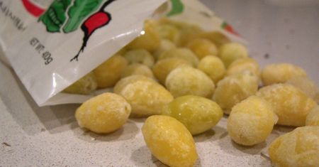 Orzechy miłorzębu pakowane